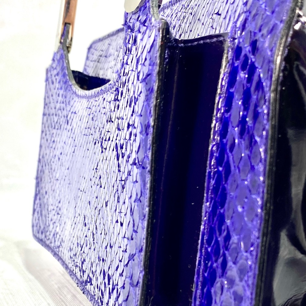 DOLCE & GABBANA | Python Leather Satchel - Picture 7 of 14